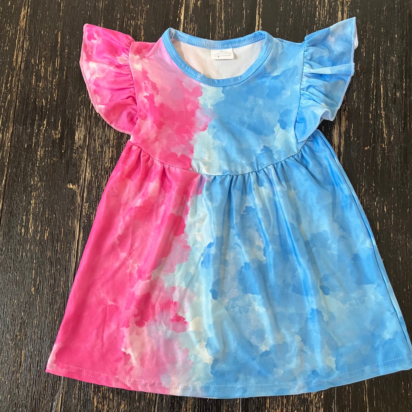 Princess Sleeping Beauty inspired pink and blue dress