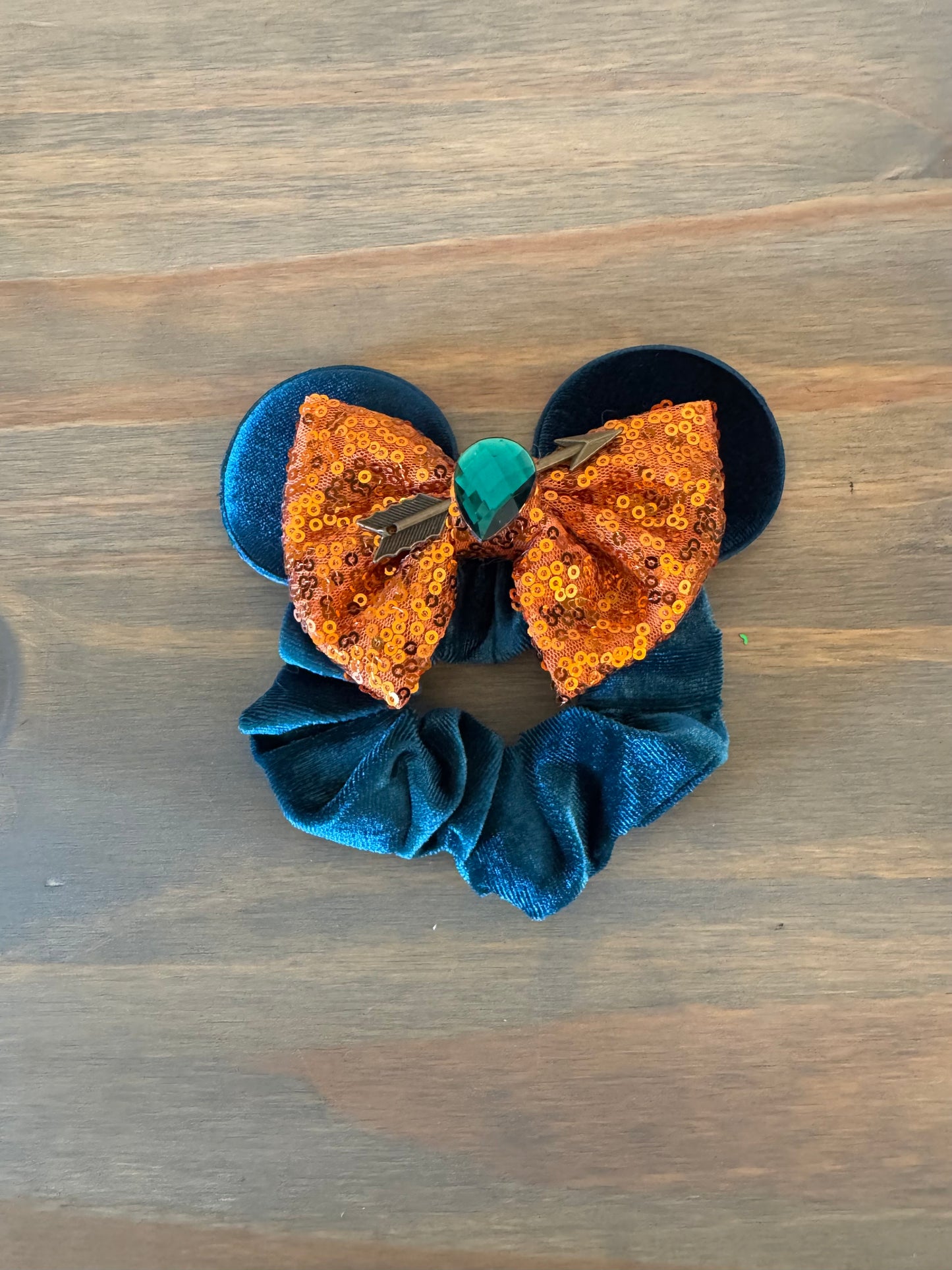 Mouse ears scrunchies
