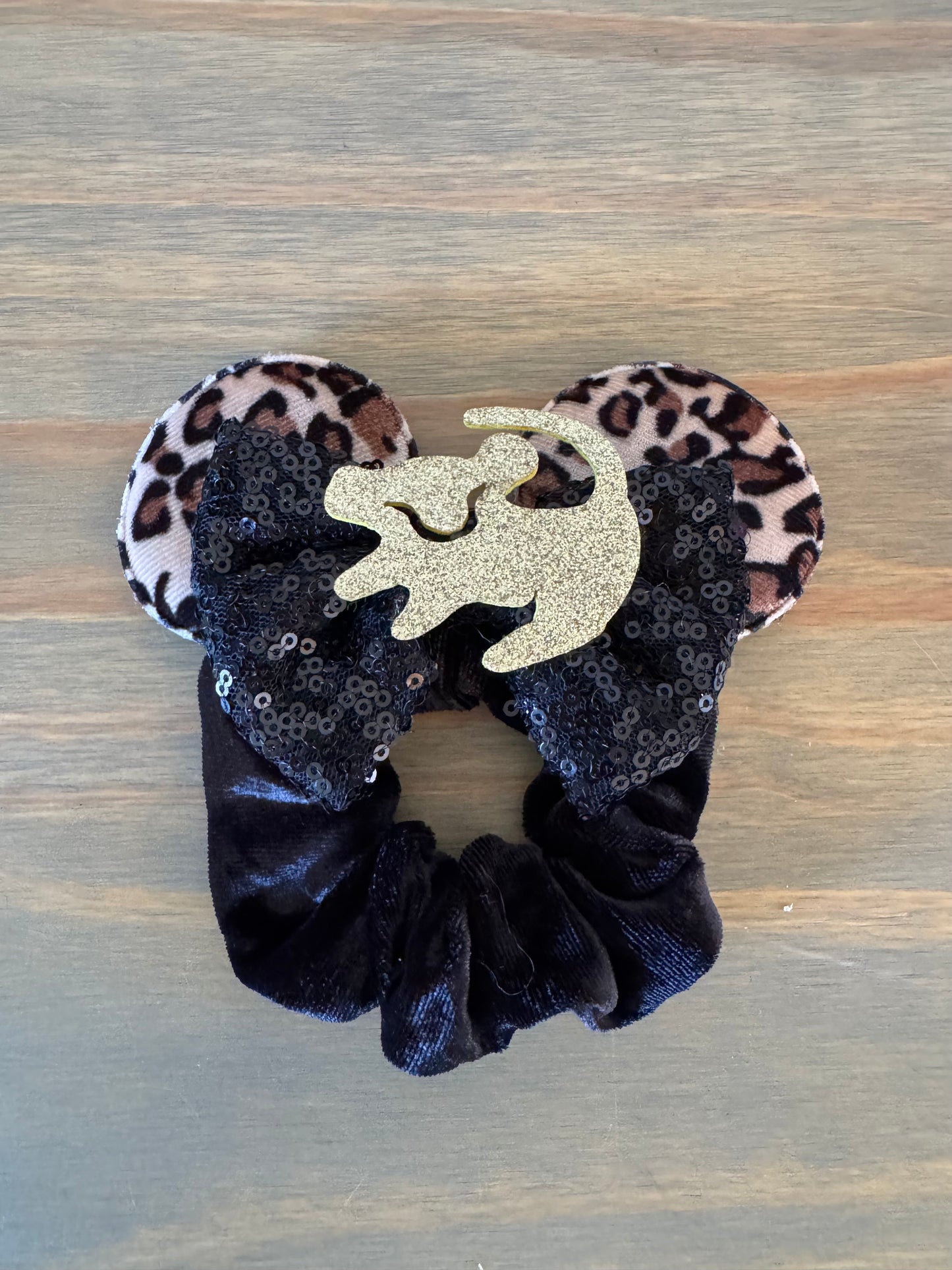 Mouse ears scrunchies