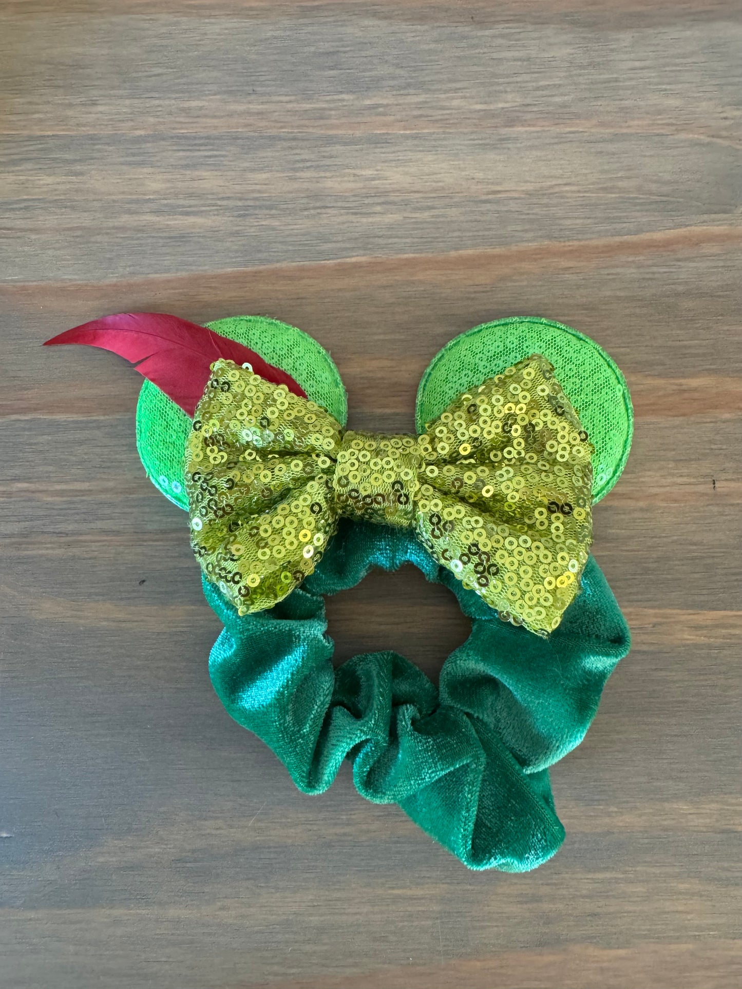 Mouse ears scrunchies