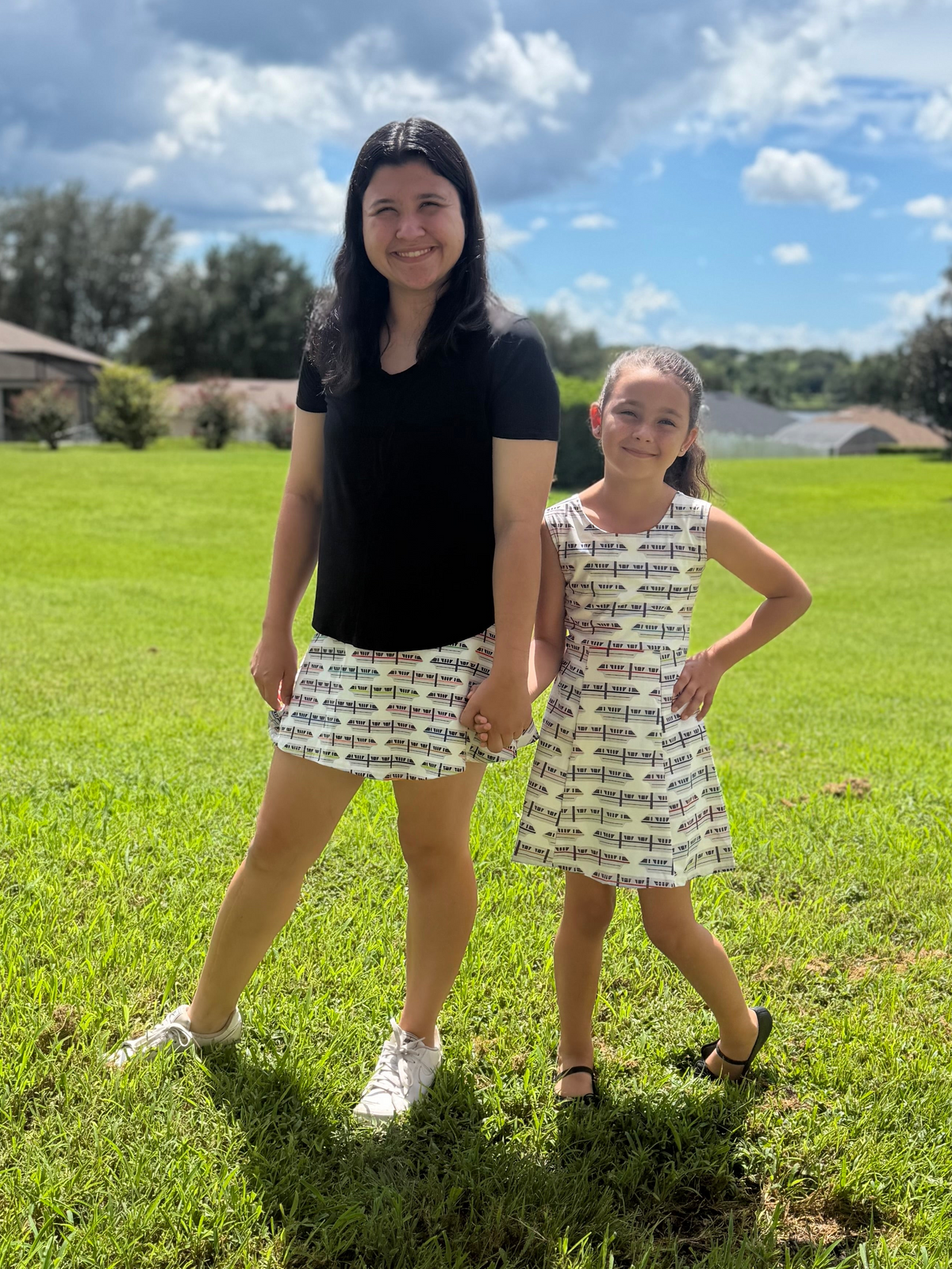 Monorail women’s / teen yoga skirt with shorts