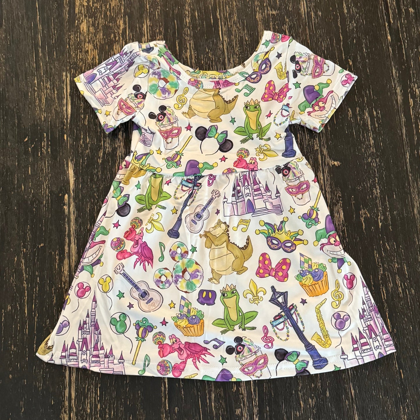 Mardi Gras carnival mouse theme park dress