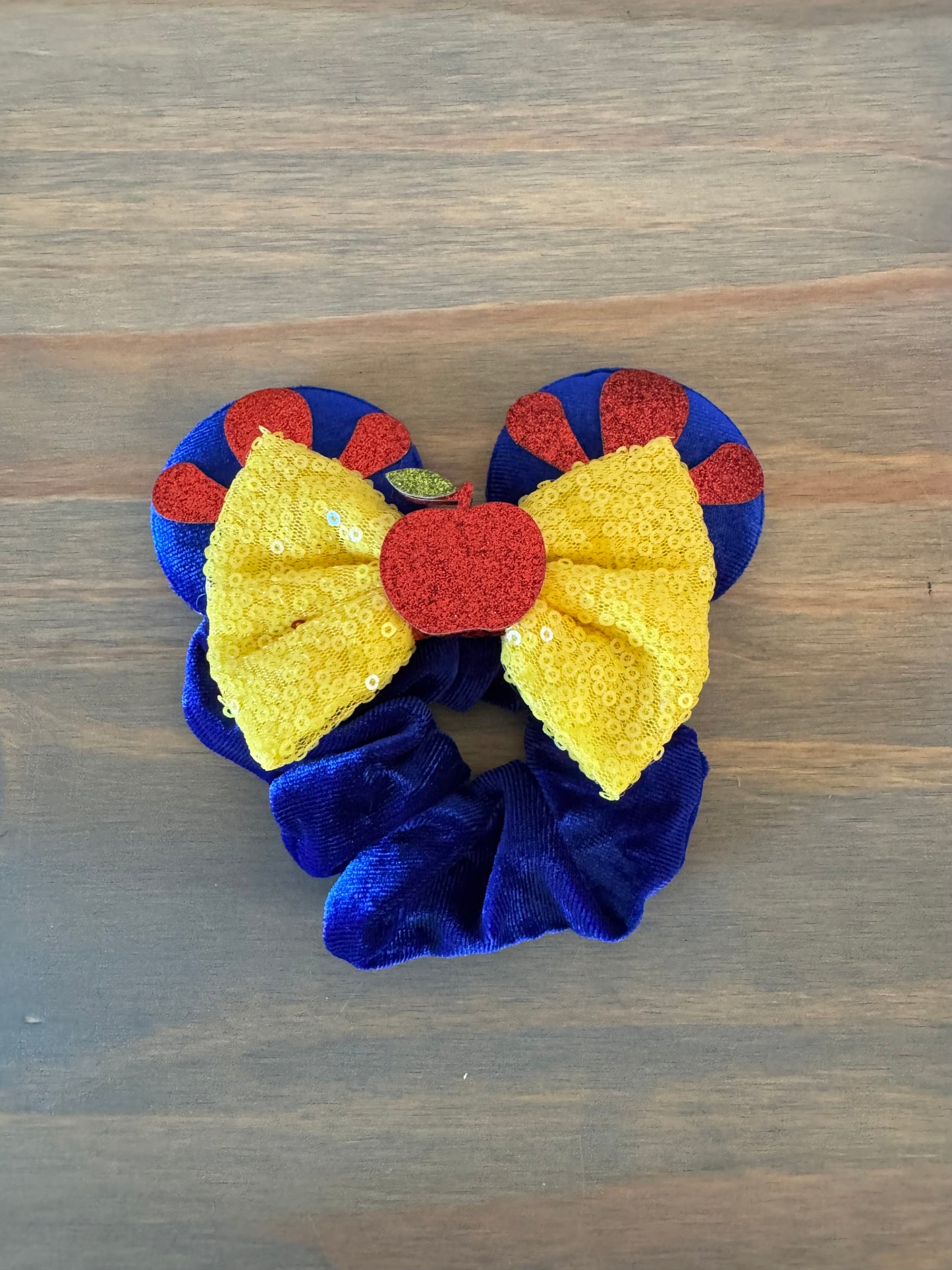 Mouse ears scrunchies
