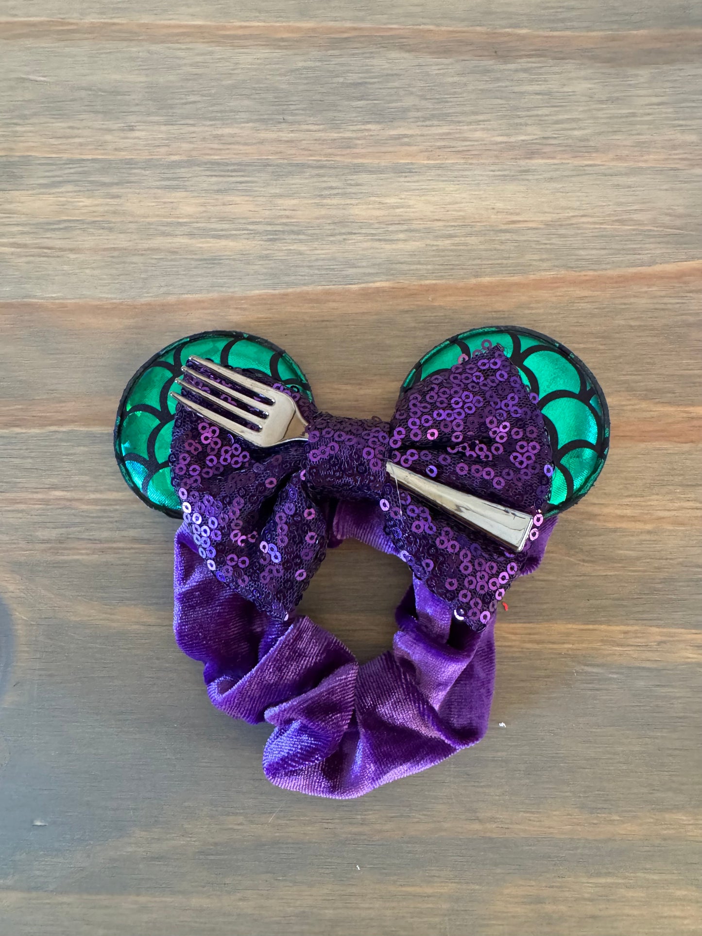 Mouse ears scrunchies