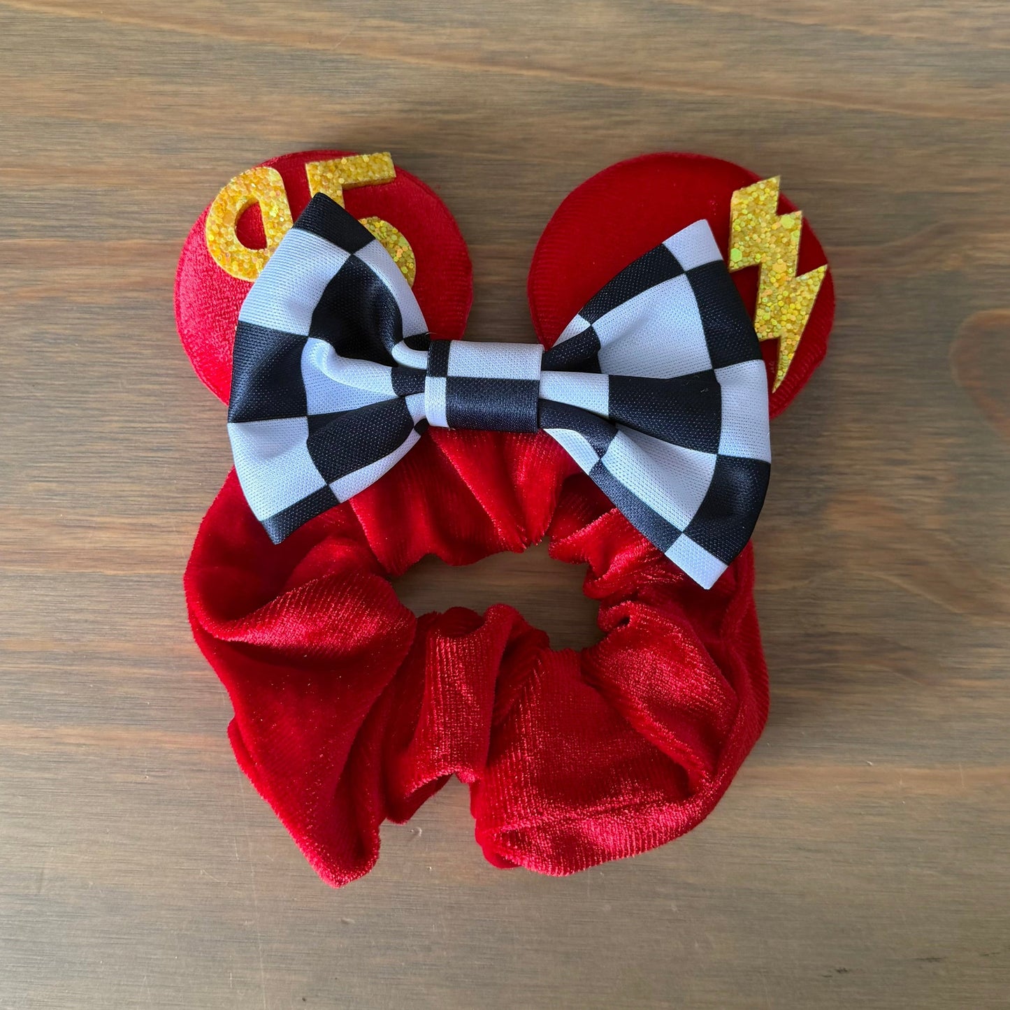 Mouse ears scrunchies