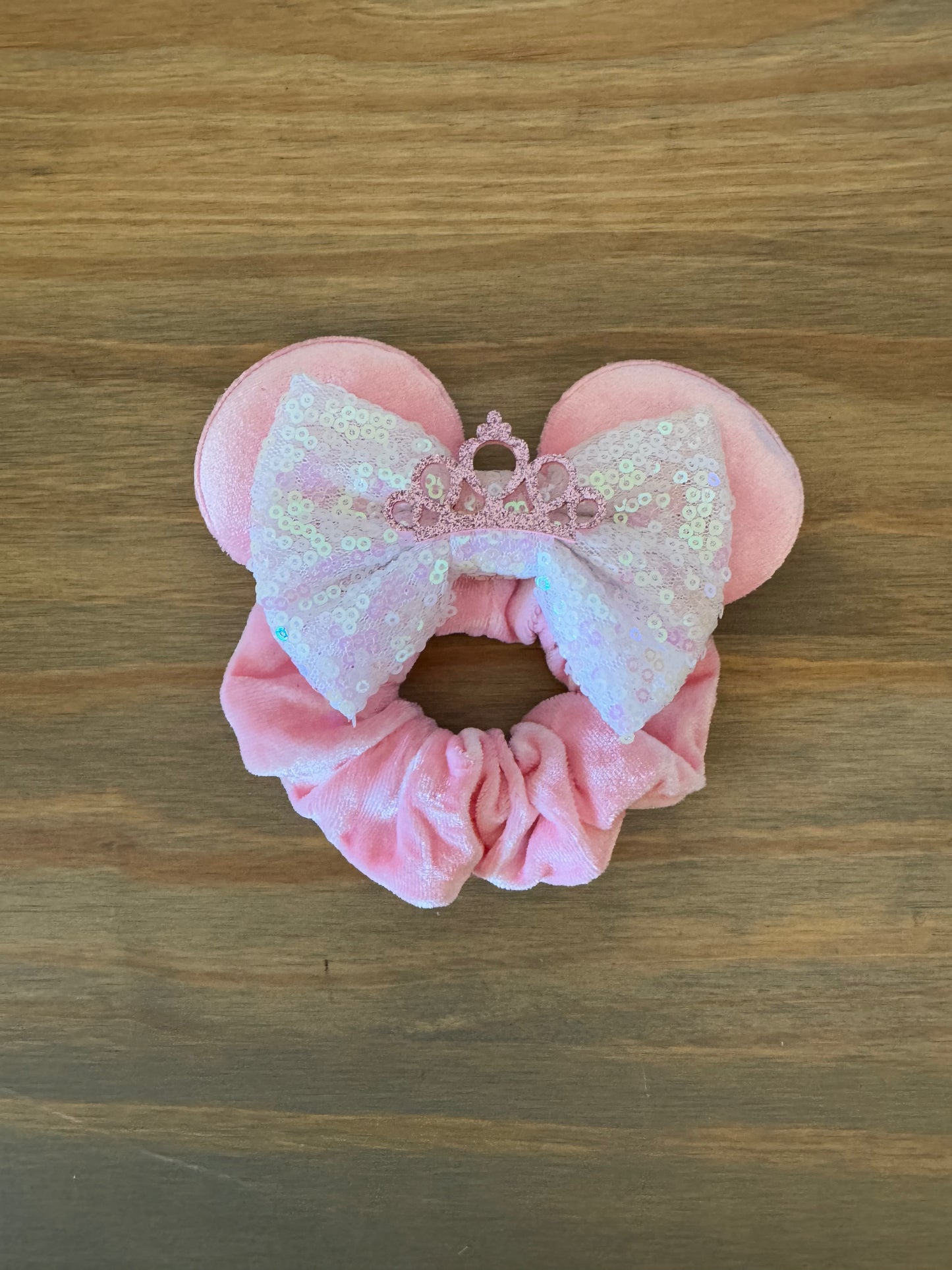 Mouse ears scrunchies