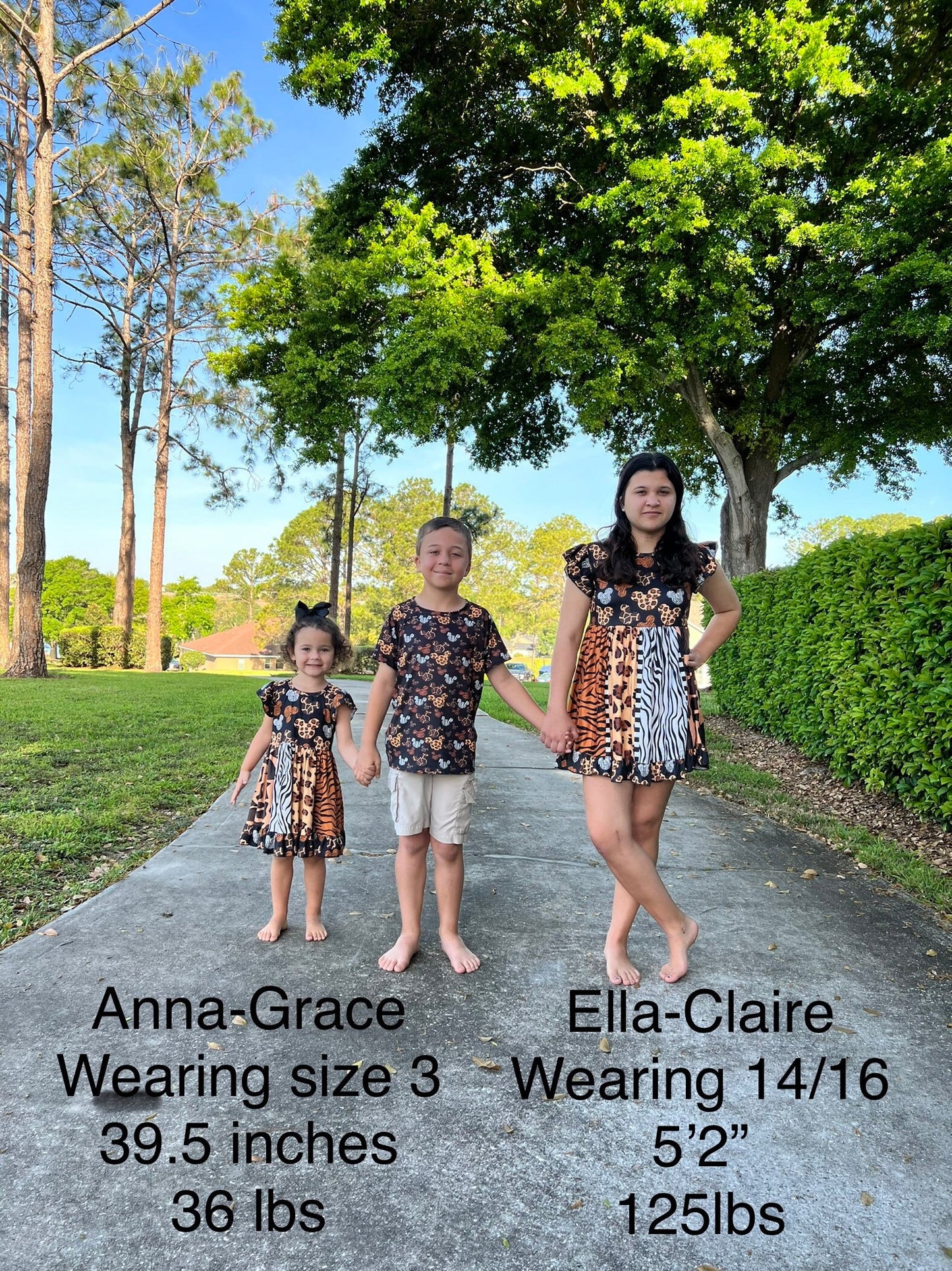 Mouse Shape Animal Print Animal Kingdom Inspired Dress