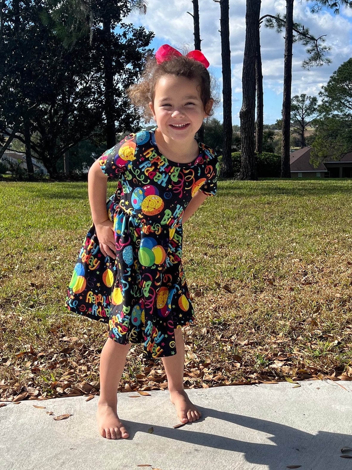 Happy Birthday celebration dress