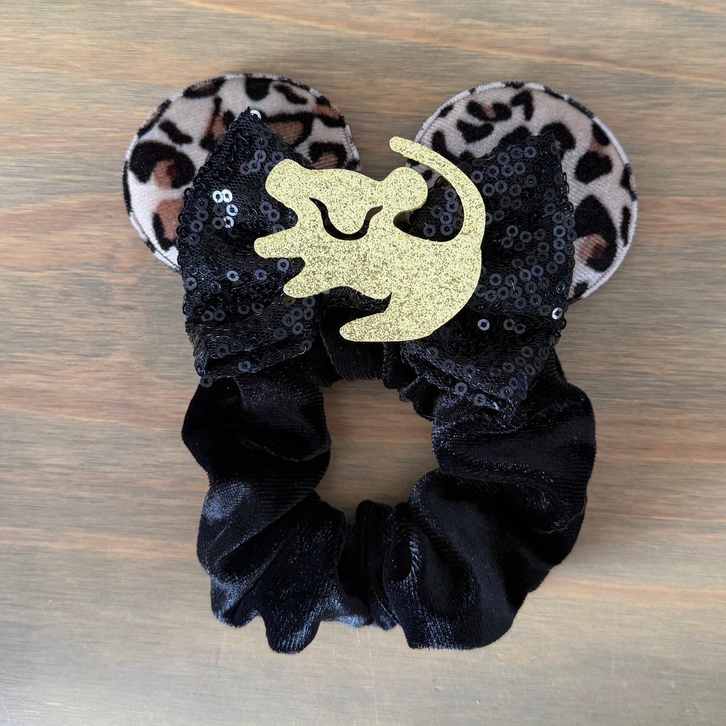 Mouse ears scrunchies