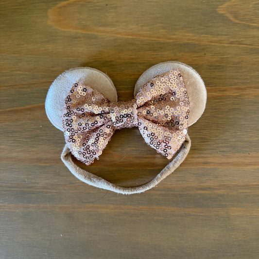 Mouse ears infant / child headband