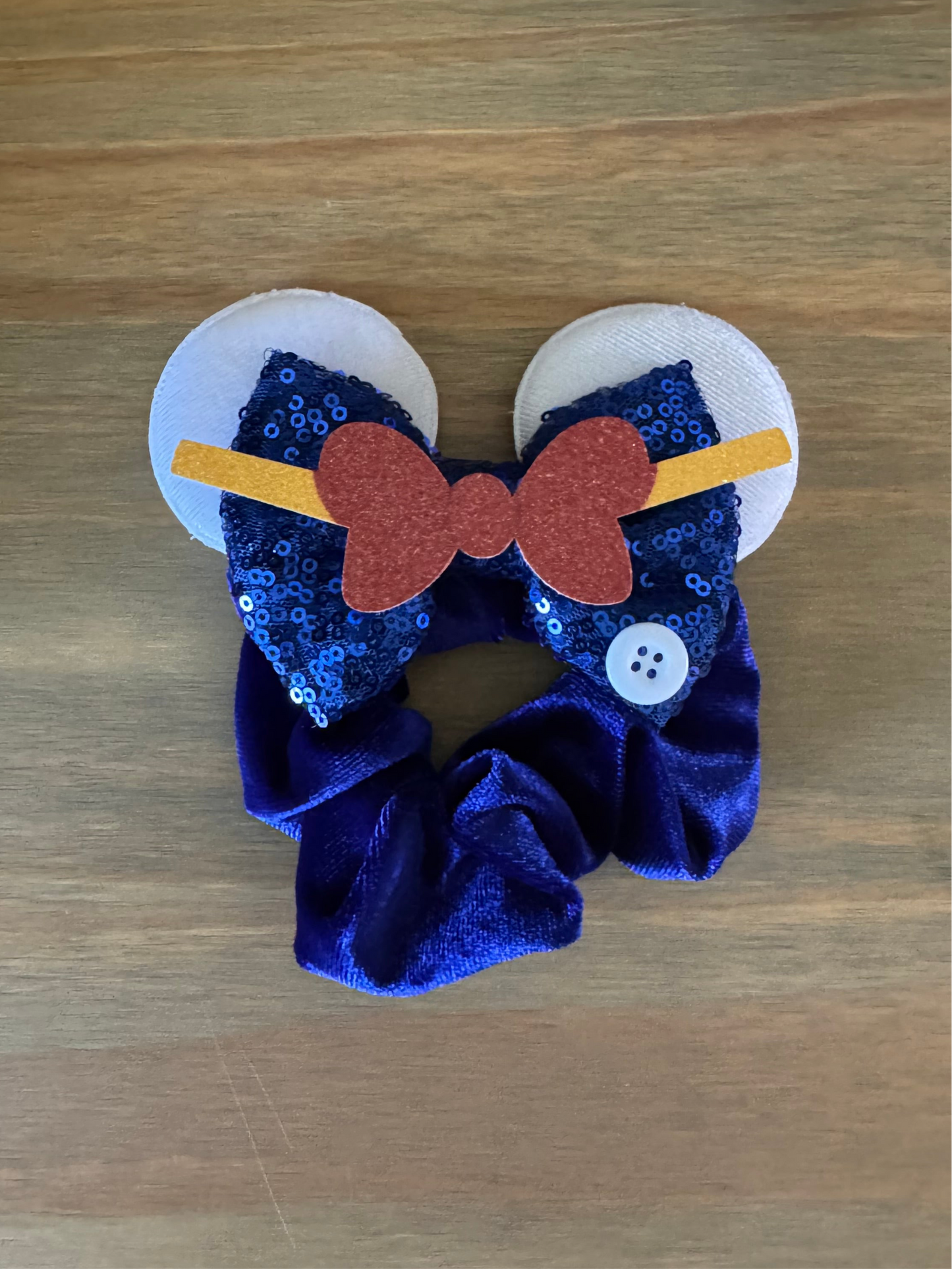Mouse ears scrunchies