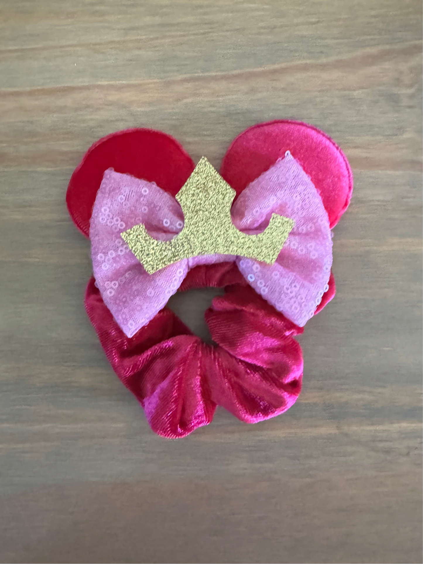 Mouse ears scrunchies