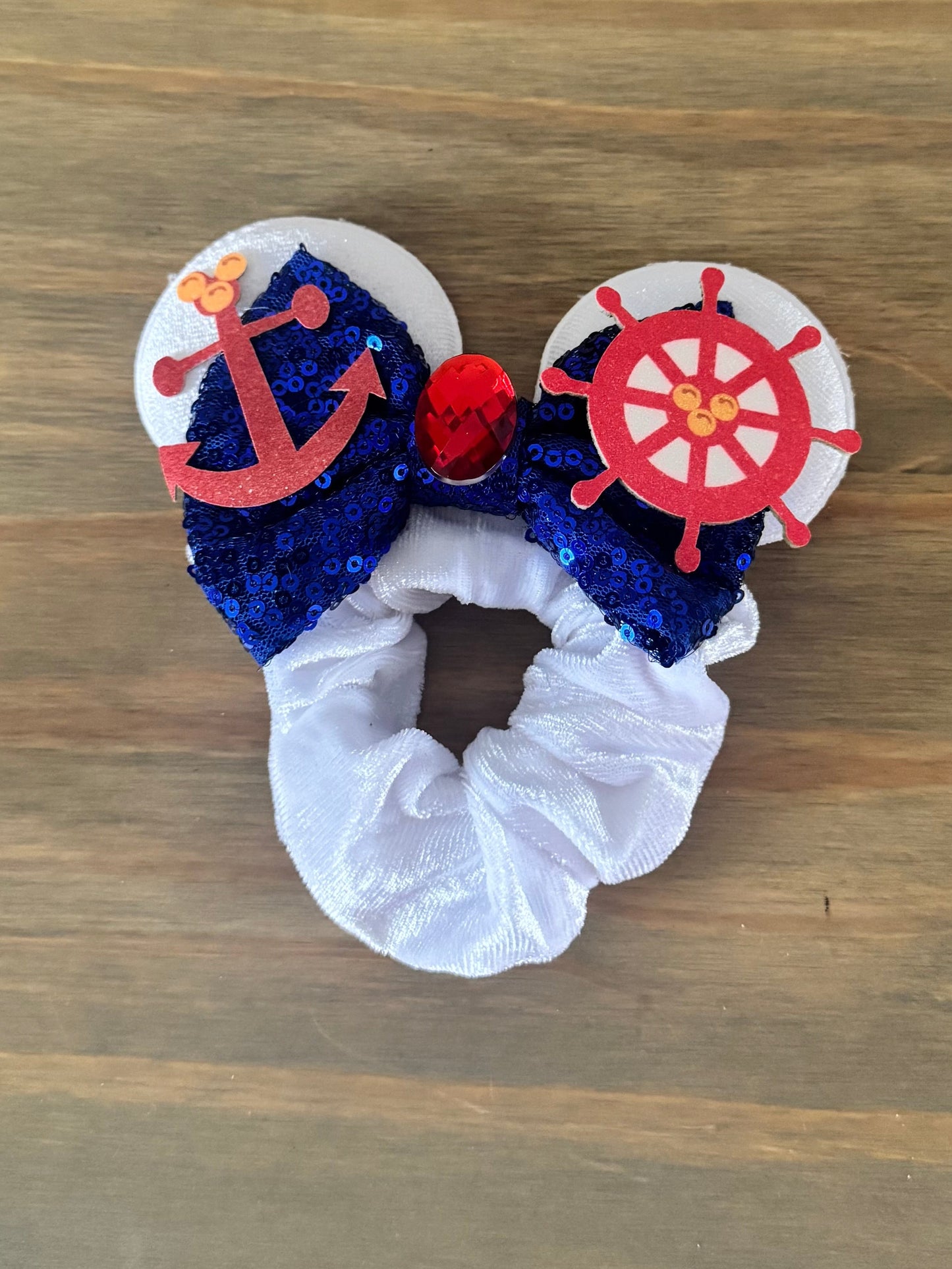 Mouse ears scrunchies