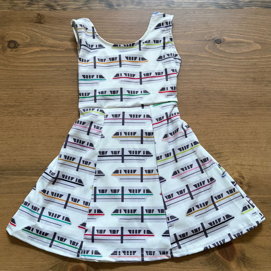 Monorail active wear yoga style dress with shorts