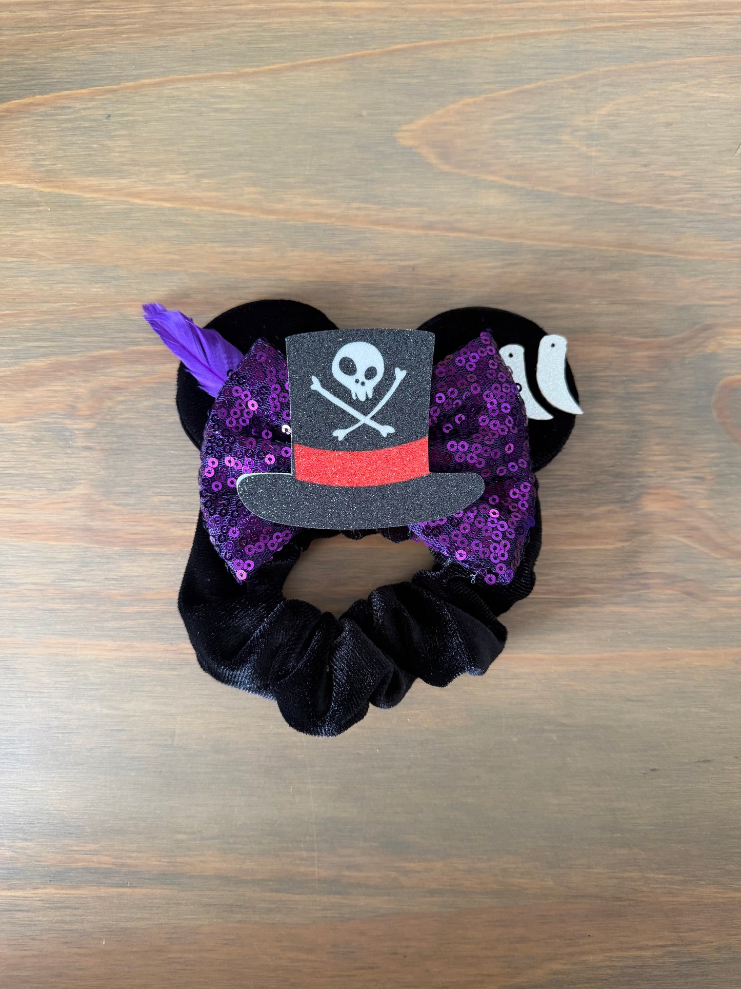 Mouse ears scrunchies