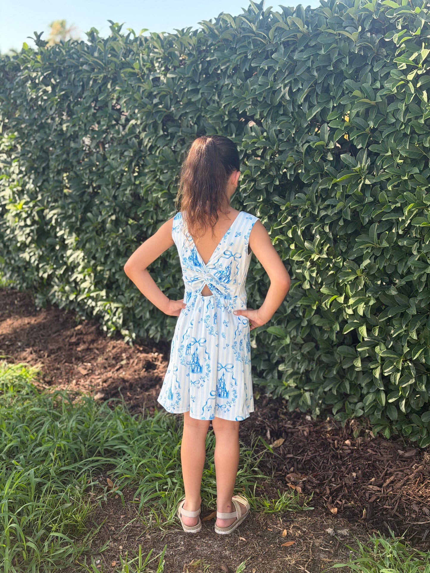 Blue Castle active wear yoga style dress with shorts