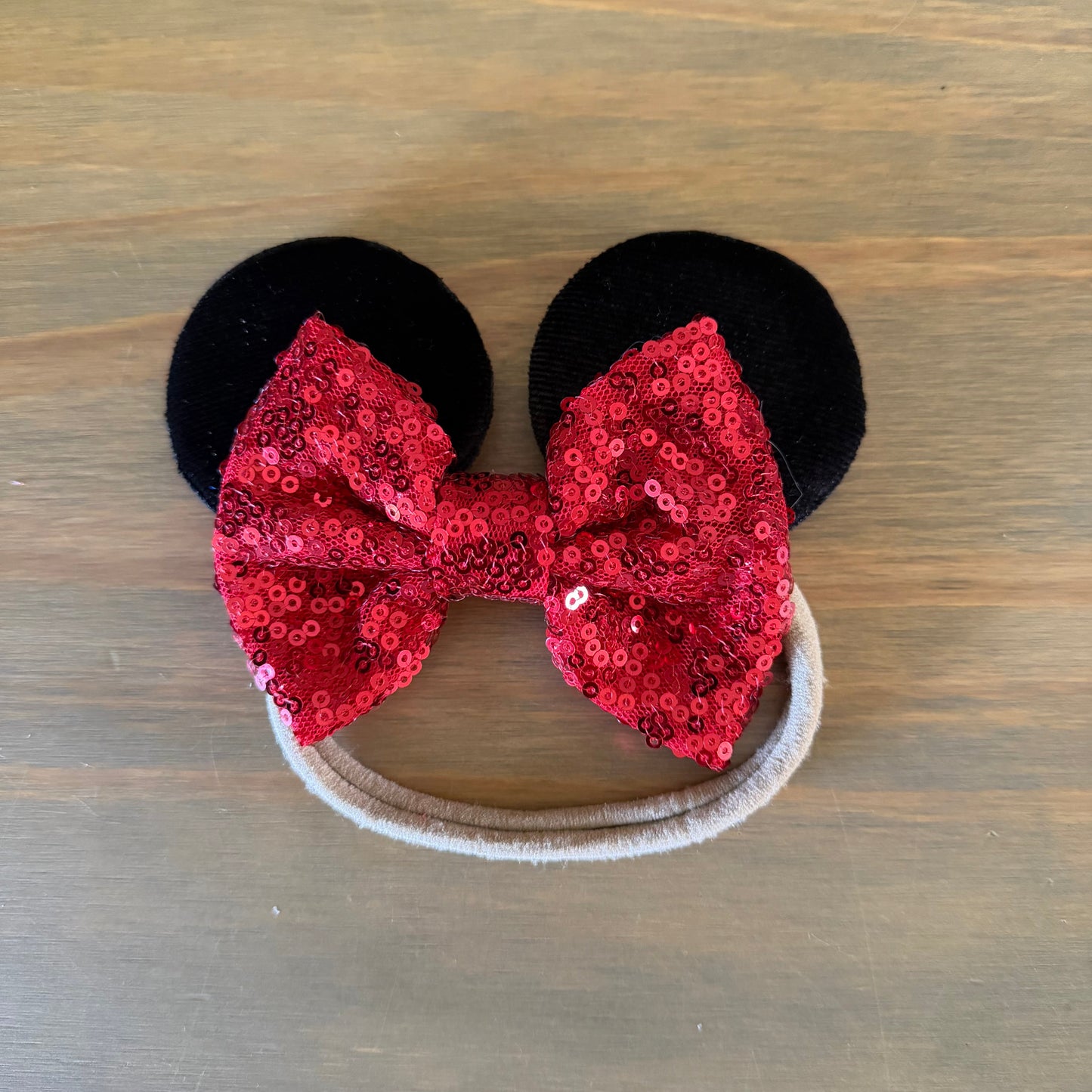 Mouse ears infant / child headband