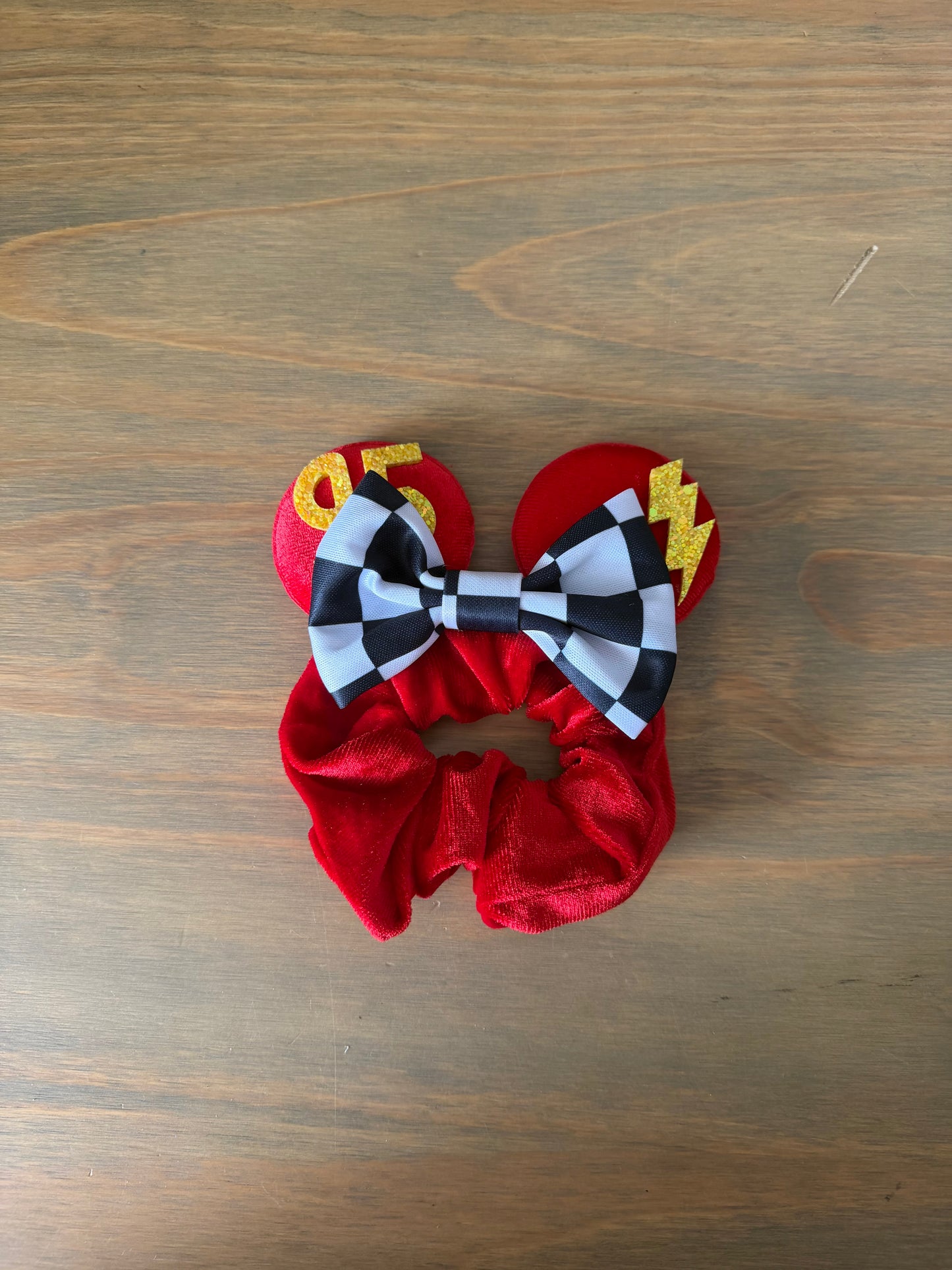 Mouse ears scrunchies