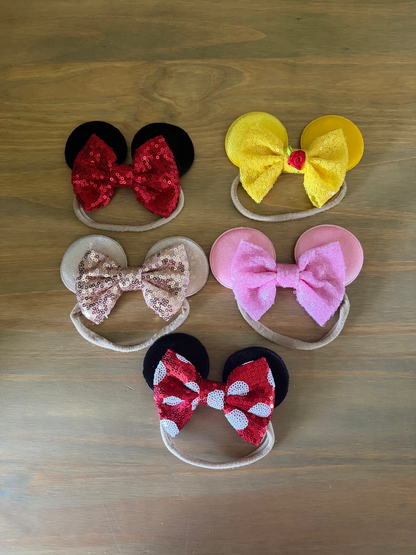 Mouse ears infant / child headband
